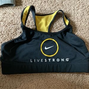 Live strong sports bra